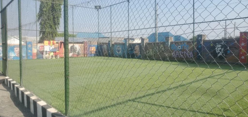 Savannah sports center in Kasese