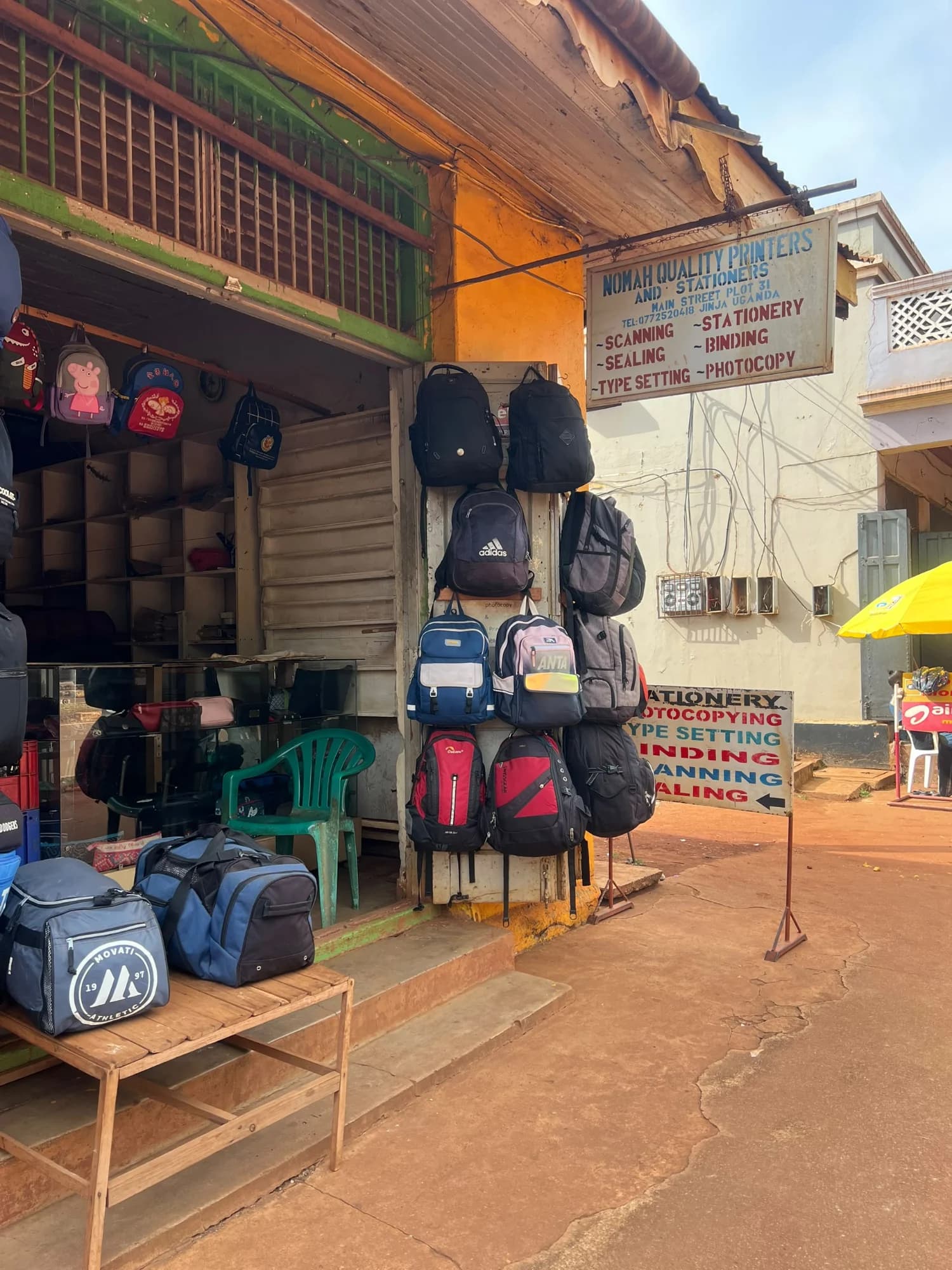 Nomah Quality printers and stationers in Jinja