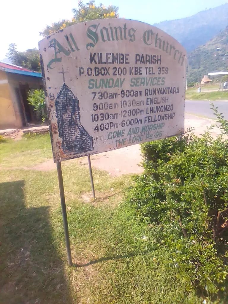 All saints church in Kasese