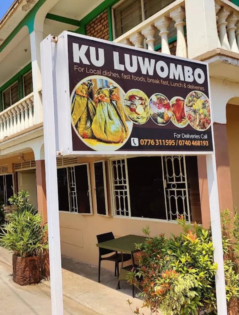 Ku Luwombo Restaurant in Kasese