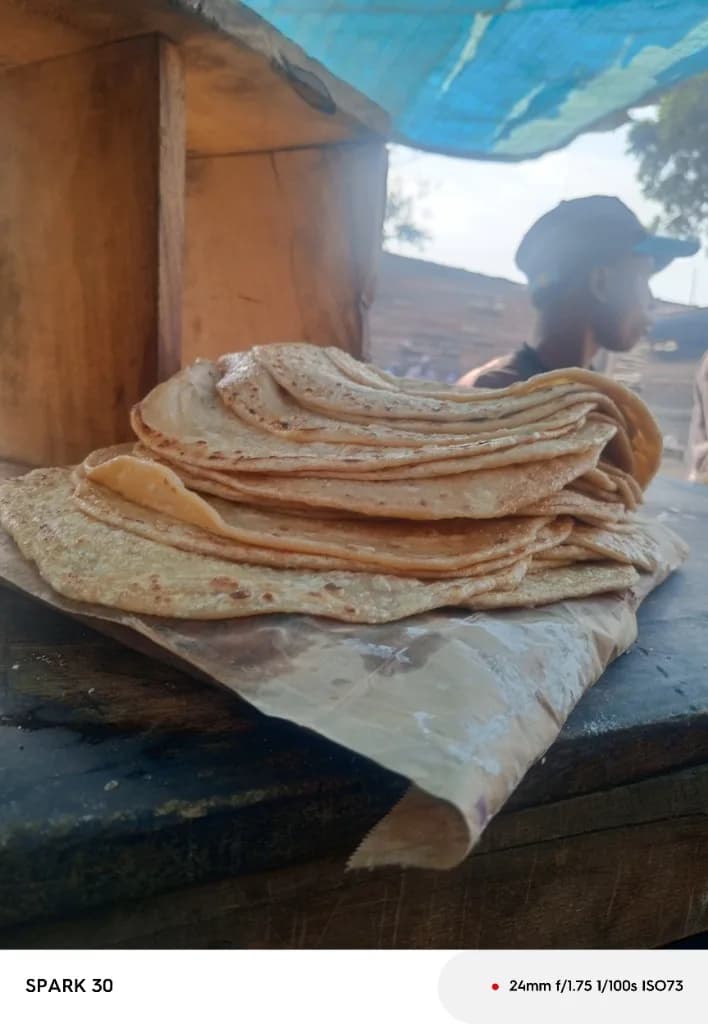 Morris's Chapati's in Kasese
