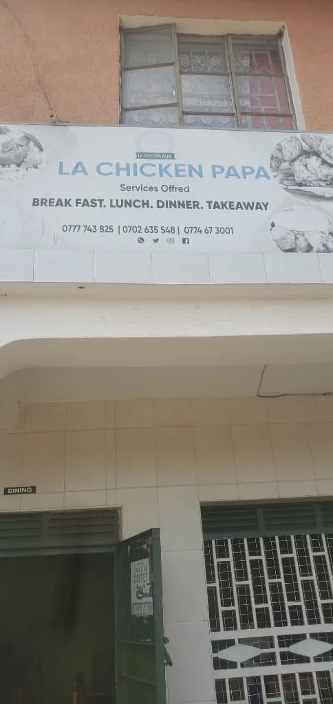 LA Chicken and restaurant in Kasese