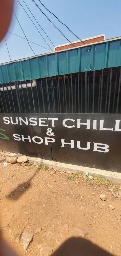 Sunset pub in Kasese