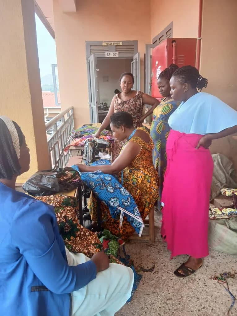 Kasese central market in Kasese