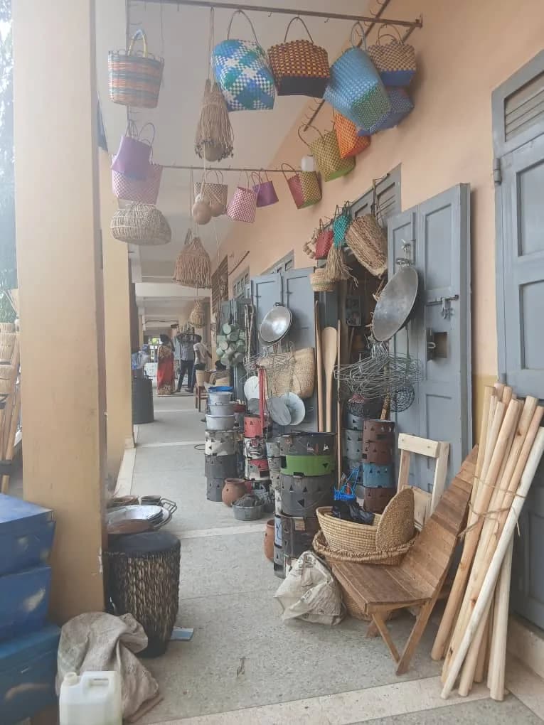 Kasese central market in Kasese