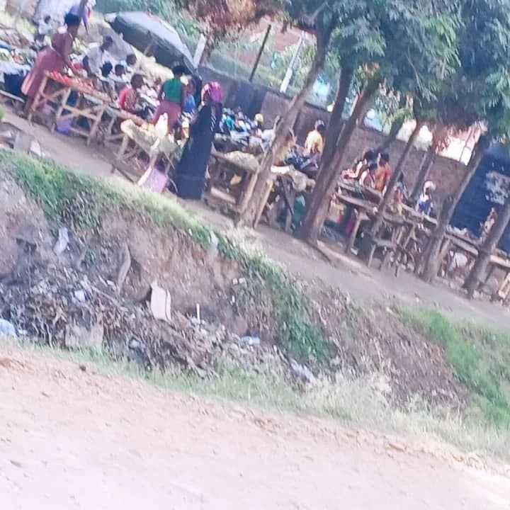 Katadoba main market in Kasese