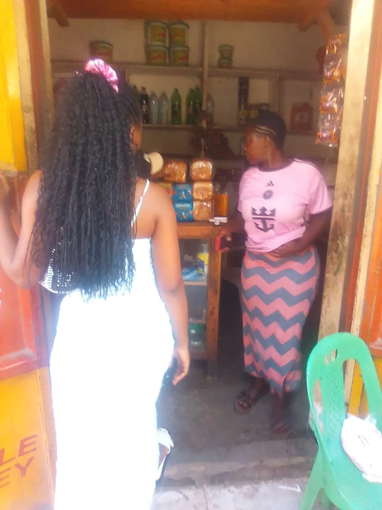 Mama Soki shop in Kasese