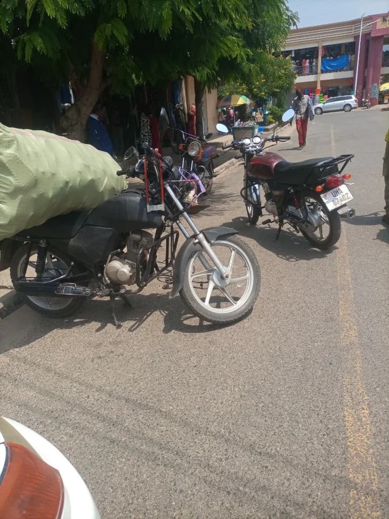 Police station boda stage in Kasese