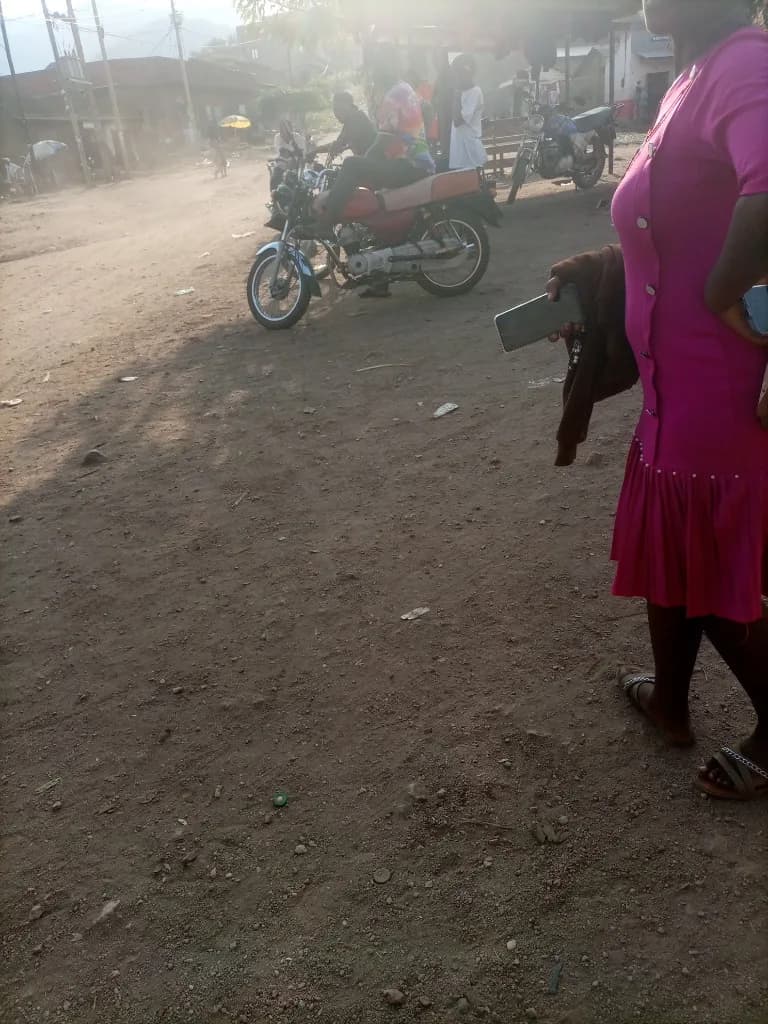 Besenia boda stage in Kasese